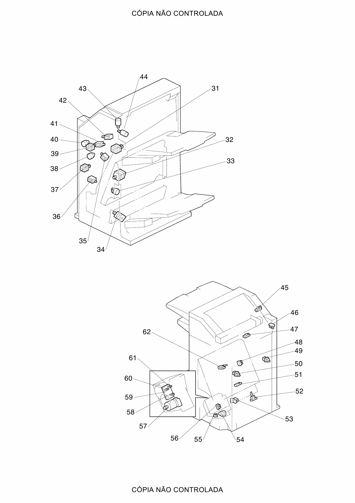 RICOH Aficio AP-3800C 3800CMF 3850C G060 G570 G082 Circuit Diagram-5